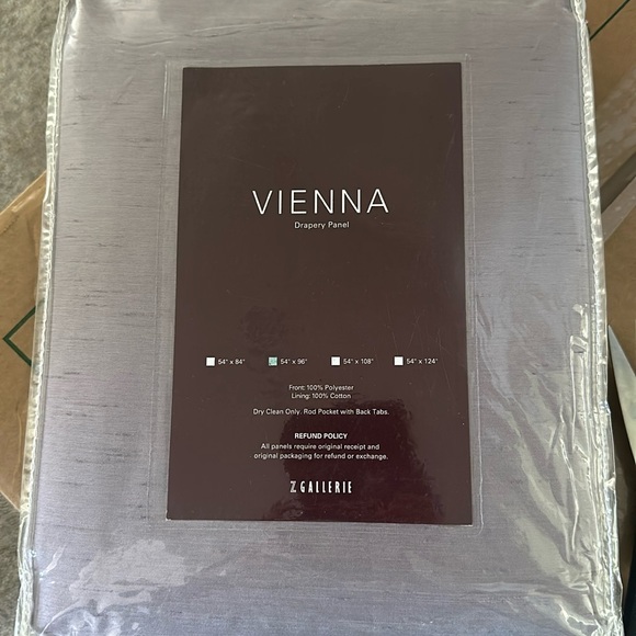 Z Gallerie Other - NWT z gallerie viena drapery panel curtains54 x 96